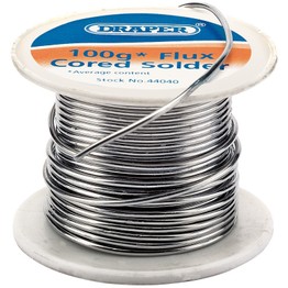 Draper 44040 100G Reel of 1.2mm K60/40 Tin / Lead Solder Wire