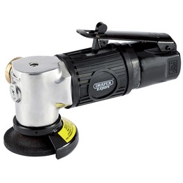 Draper 47570 Compact Soft Grip Air Angle Grinder Kit (50mm)