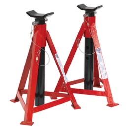 Sealey AS3000 Axle Stands (Pair) 2.5tonne Capacity per Stand Medium Height