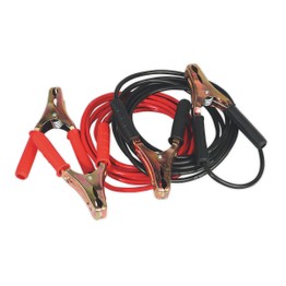 Sealey BC25/5/HD Booster Cables Heavy-Duty Clamps 25mm² x 5m Copper 600Amp