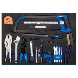 Draper 63547 Tool Kit in Full Plus Drawer EVA Insert Tray (36 Piece)