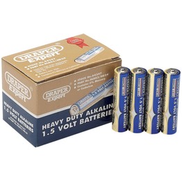 Draper 64247 Trade Pack of 24 AAA-Size Heavy Duty Alkaline Batteries