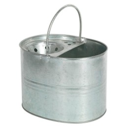 Sealey BM08 Mop Bucket 13ltr - Galvanized