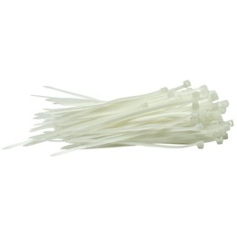 Draper 70390 White Cable Ties (100 pieces)