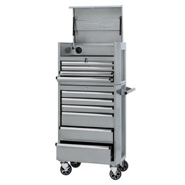 Draper 70501 26" Combined Roller Cabinet and Tool Chest (10 Drawer)