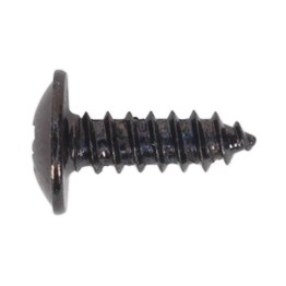 Sealey BST4213 Self Tapping Screw 4.2 x 13mm Flanged Head Black Pozi BS 4174 Pack of 100