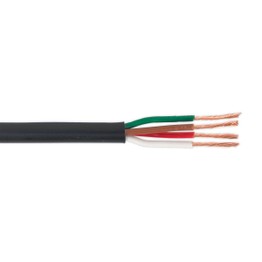 Sealey AC24204CTH Automotive Cable Thin Wall 4 x 0.75mm² 24/0.20mm 30m Black