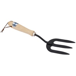 Draper 83990 Carbon Steel Weeding Fork with Hardwood Handle
