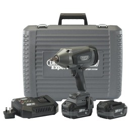 Draper 98960 XP20 20V Brushless 1/2" Impact Wrench (1000Nm) with 2 x 4.0Ah Batteries and Fast Charger