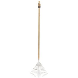 Draper 99020 Stainless Steel Lawn Rake with Ash Handle