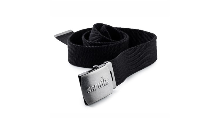 Scruffs Scruffs Cotton Adj Clip Belt - Black S-M T50303.6