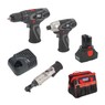 Sealey Power Tool Bundle - Drill, Ratchet Wrench, Impact Driver, Storage Bag additional 1