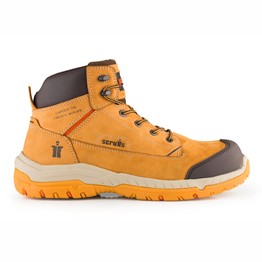 Scruffs Solleret S3 Safety Boots -  Tan