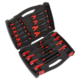 Sealey AK63172 Insulated Open-End Spanner Set 18pc VDE Approved