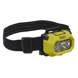 Sealey HT452IS Head Torch XP-G2 CREE LED Intrinsically Safe ATEX/IECEx Approved