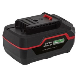 Sealey CP20VBP4 Power Tool Battery 20V 4Ah Lithium-ion for CP20V Series