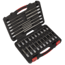 Sealey AK89001 TRX-Star* Socket Bit Set 32pc 3/8"Sq Drive - Platinum Series additional 1