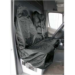 Sealey CSC7 Van Seat Protector Set 2pc Heavy-Duty