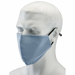 Draper 94702 Light Fabric Reusable Face Masks, Blue (Pack of 2)