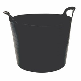 Draper 43475 Multi-Purpose Flexible Bucket, 42L Capacity, Black