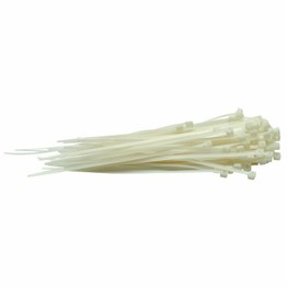 Draper 70392 Cable Ties, 3.6 x 150mm, White (Pack of 100)