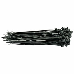 Draper 70391 Cable Ties, 3.6 x 150mm, Black (Pack of 100)