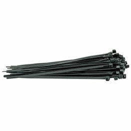 Draper 70393 Cable Ties, 3.6 x 150mm, Black (Pack of 100)