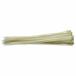 Draper 70410 Cable Ties, 8.8 x 500mm, White (Pack of 100)