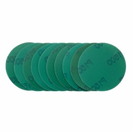Draper 08111 Wet and Dry Sanding Discs with Hook and Loop, 75mm, 1500 Grit (Pack of 10)