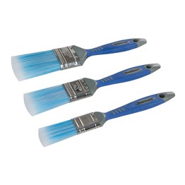 Silverline No-Loss Synthetic Paint Brush Set 3pce - 3pce