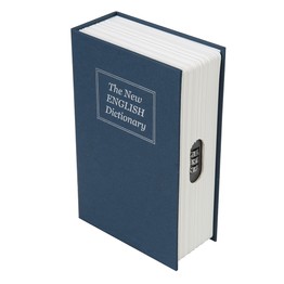 Silverline 3-Digit Combination Book Safe Box - 180 x 115 x 55mm