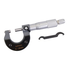 Silverline External Micrometer - 25mm