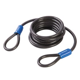 Silverline Looped Steel Security Cable - 2.5m x 8mm