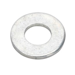 Sealey FWI100 Flat Washer 5/16" x 5/8" Table 3 Imperial Zinc BS 3410 Pack of 100
