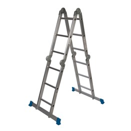 Silverline Multipurpose Ladder with Platform - 3.6m 12-Tread