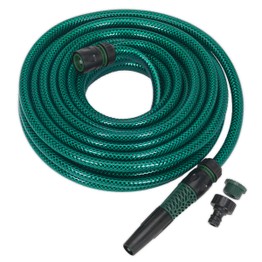 Sealey GH15R/12 Water Hose 15m with Fittings