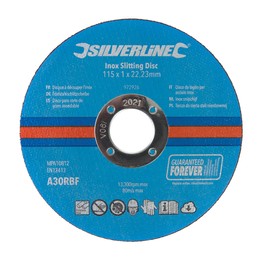 Silverline Inox Slitting Discs 10pk