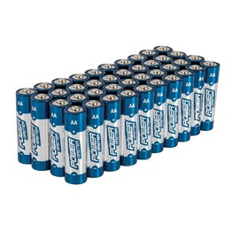 Powermaster AA Super Alkaline Battery LR6 40pk