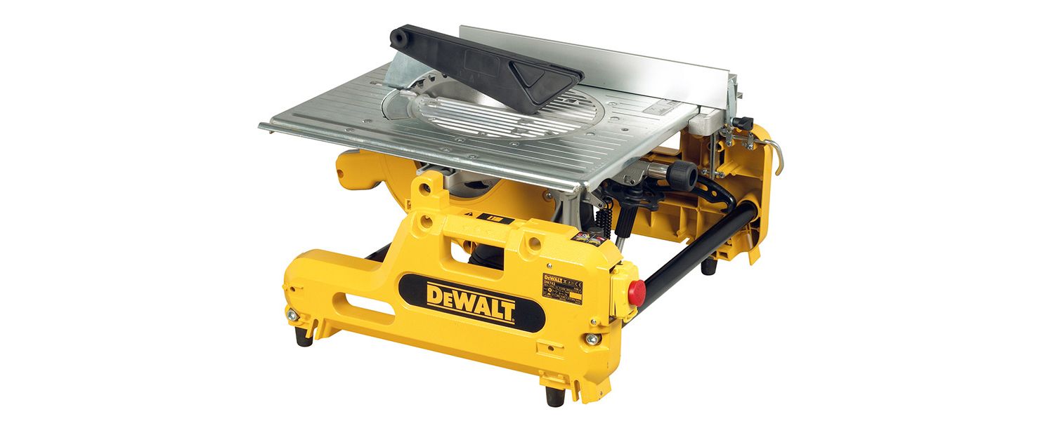 Scie Circulaire Sur Table DEWALT DW743N-QS 1550W - Scie à Onglet, Lame 250 Mm, 37 Kg