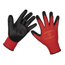 Sealey Flexi Grip Nitrile Palm Gloves (Large) - Pack of 120 Pairs 9125L/B120