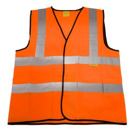 Sealey Hi-Vis Orange Waistcoat (Site and Road Use)