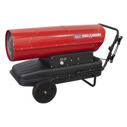 Sealey Space Warmer® Kerosene/Diesel Heater 340,000Btu/hr with Wheels AB3412