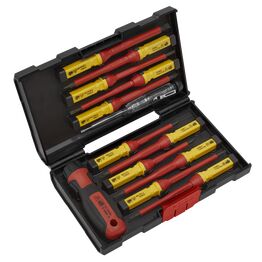 Sealey Screwdriver Set 13pc Interchangeable - VDE Approved AK6128