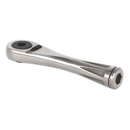 Sealey Bit Driver Ratchet Micro 1/4" Hex Stainless Steel AK6962
