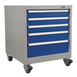 Sealey Mobile Industrial Cabinet 5 Drawer API5657B