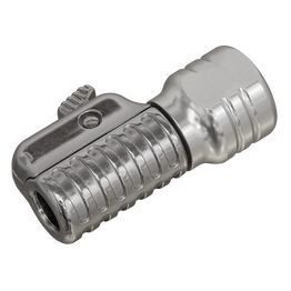 Sealey Straight Swivel Tyre Inflator Clip-On Connector 1/4"BSP(F) PCL6S