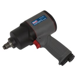 Sealey Air Impact Wrench 1/2"Sq Drive Composite - Twin Hammer SA201