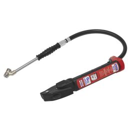 Sealey Premier Anodised Tyre Inflator with Twin Push-On Connector SA37/93B