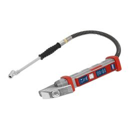 Sealey Tyre Inflator 0.5m Hose with Twin Push-On Connector SA371