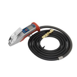 Sealey Digital Tyre Inflator 2.7m Hose with Clip-On Connector SA375